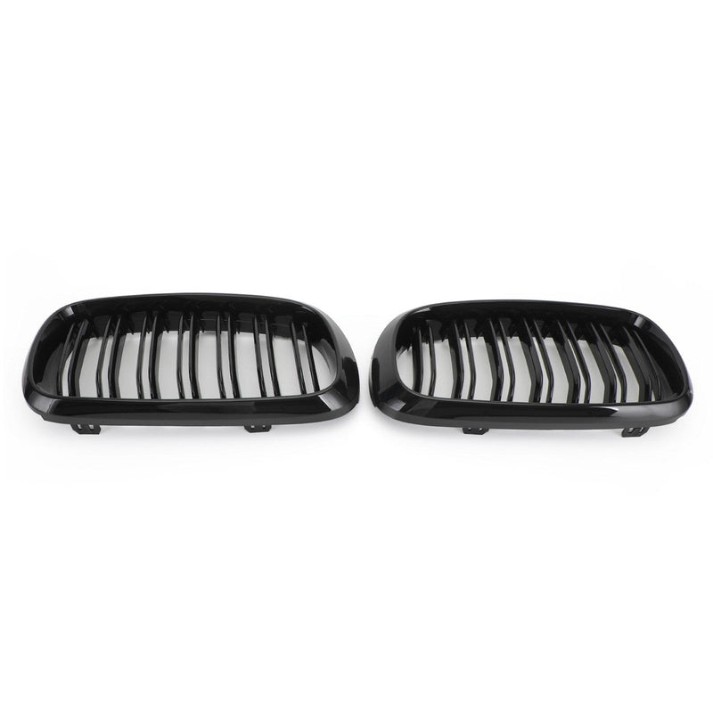 Blank svart dobbel nyre foran Passer til BMW X5M F85 X6M F86 X5 F15 X6 F16 13-18 Generisk