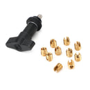 10 stk Batwing Fairing Messing Gjengekutteinnsatser Reparasjonssett for Touring 97-13 Generisk