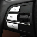 7x capas para botões internos do volante, adequadas para BMW X3 F25 (11-17) X4 F26 (14-17) Genérico