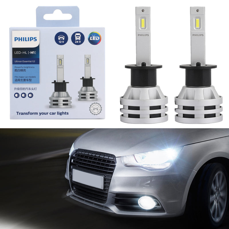 Scheinwerferlampen für Philips 6500K 19W H1 LED Auto