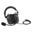 C5 Einstellbares Headset mit Geräuschunterdrückung, 6-polig, U94 PTT für HYT TD500 TD510 TD520