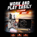 GT610 2GB diskret grafikkort, lite etui, DDR3-minne, VGA-datamaskin