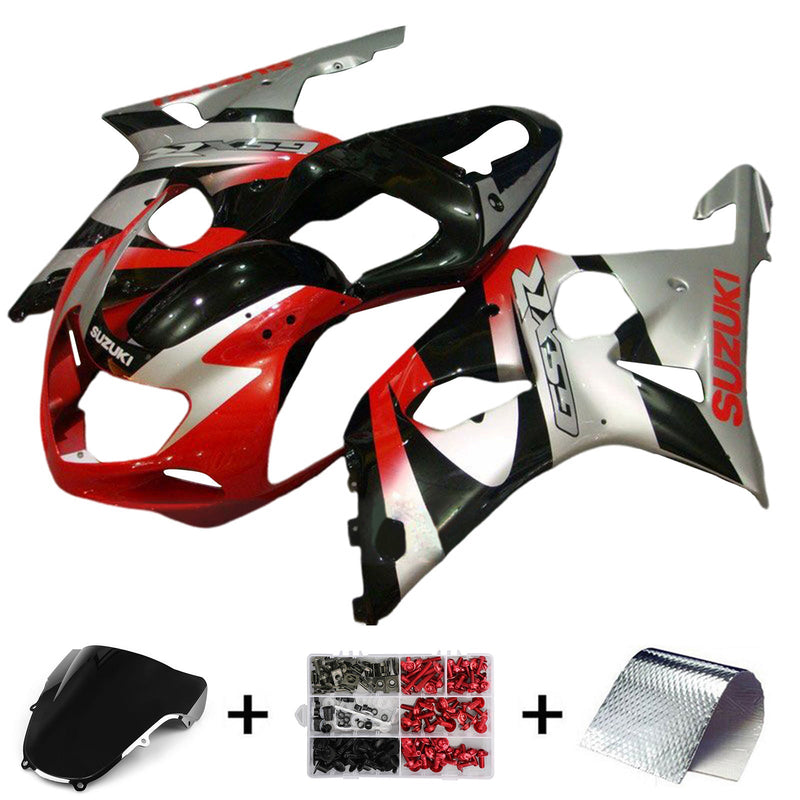 2001-2003 Suzuki GSXR600 GSXR750 2000-2003 K1 Injection Fairing Set Body