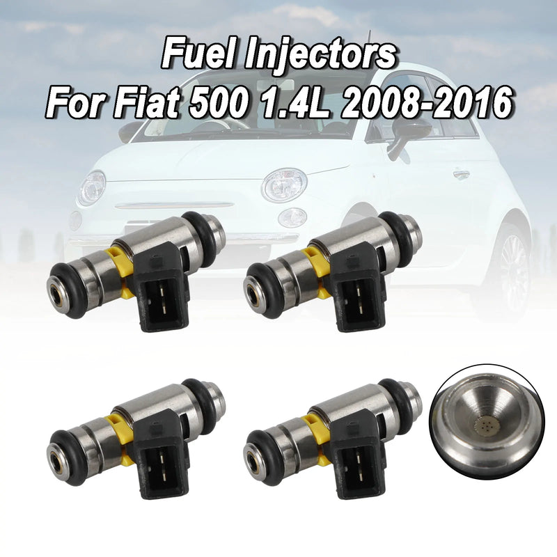 4 inyectores de combustible IWP160 aptos para Fiat Punto 500 Doblo Qubo aptos para Ford KA