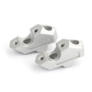 Sølv 20mm Pullback 7/8" Styrestigning 23mm Riser for BMW F750GS 2018 2019 Generisk