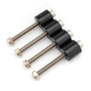 Svart 1" styrhöjningssats lämplig för Suzuki Hayabusa GSX 1300R 99-19 Generic