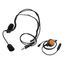 7.1-C8 Large Plug Tactical Headset til Kenwood TK-208 TK-220 TK-240
