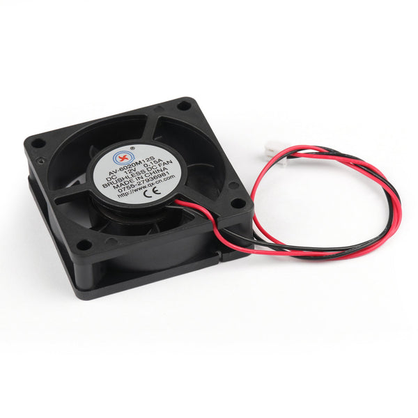 1pcs DC Brushless Cooling PC Ventilador de computador 12V 6020s 60x60x20mm 0,15A Fio de 2 pinos 