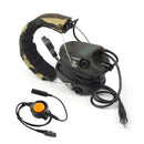 H60 Sound Pickup Noise Reduction Headset 6-pin U94 PTT til Hytera PD780/700G/580