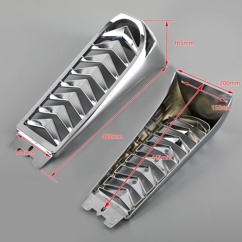 Frontspoiler untere Kühlerabdeckung für Softail Breakout Fat Bob 2018-2022 universal