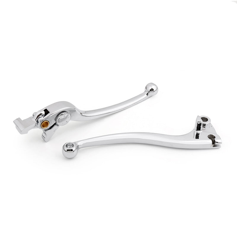 Brake Clutch Levers Fit Kawasaki ZX6R ZX9R ZX10R ZX12R Chrome