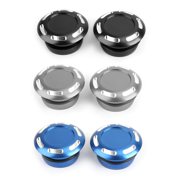 2x Billet Aluminium Frame Plug Cap für Yamaha T700 Tenere 700 2019-2020