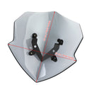 ABS 4mm Motorrad Windschutzscheibe Windschutzscheibe für Kawasaki Z125 2019-2020 Generic