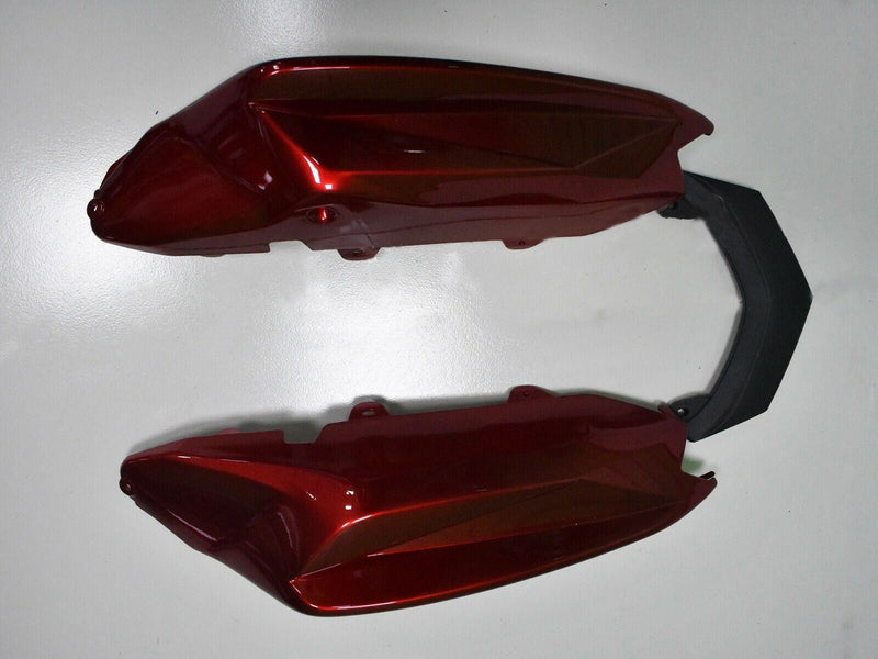 Formsprutad plastkåpa passar till Kawasaki Ninja 650 EX650 2012-2016 Röd Svart Generisk