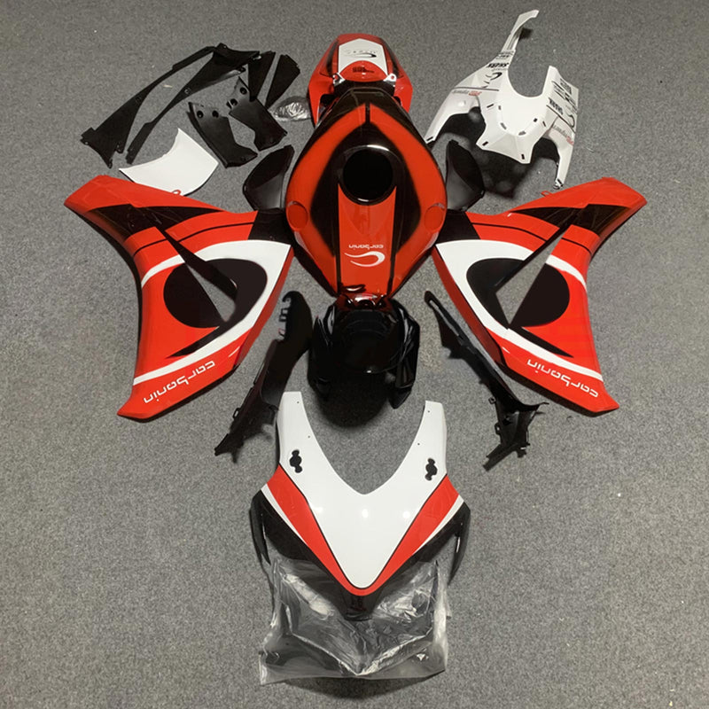 Amotopart Honda CBR1000RR 2008-2011 Juego de carenado Cuerpo Plástico ABS