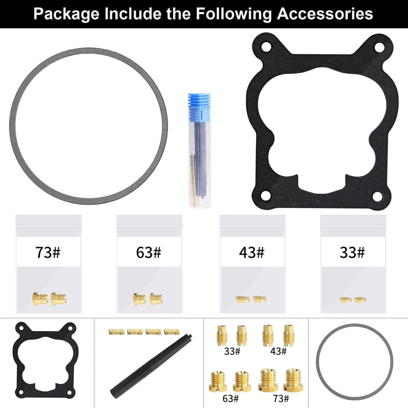 1966-1970 V8 Chevy Big Block Mark IV 6.5L/396 Street Quadrajet Carburetor 750 CFM 7040021