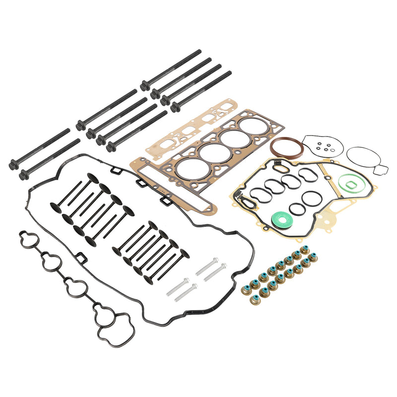 Chevrolet Equinox 2.4L 2010-2013 Pernos de junta de culata y válvulas de escape de admisión