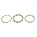 Kopplingssats stål & friktionsskivor för Honda VT125 Shadow / Varadero 125 88-2011 Generic