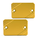 Tampa do reservatório do freio dianteiro L&R GD adequada para HONDA Forza 125 300 PCX125/150 2018 Genérico