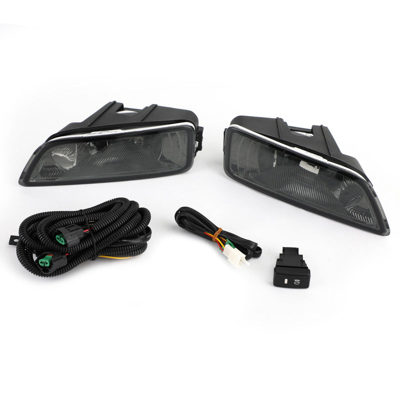 Luz de neblina com lente de fumaça + interruptor para Honda Accord 2003-2007 / Acura Tl 2004-2008 genérico