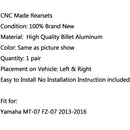 Conjunto traseiro ajustável de apoio para os pés traseiro para Yamaha MT-07 FZ-07 MT07 Generic