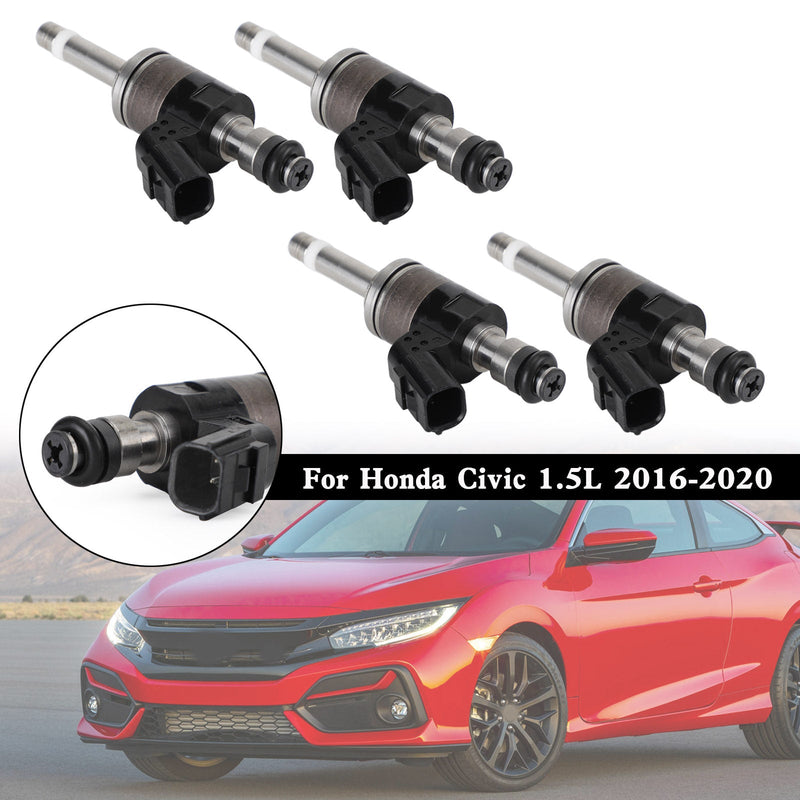 Honda Civic 1.5L 2016-2020 16010-59B-305 4 inyectores de combustible 16010-59B-315