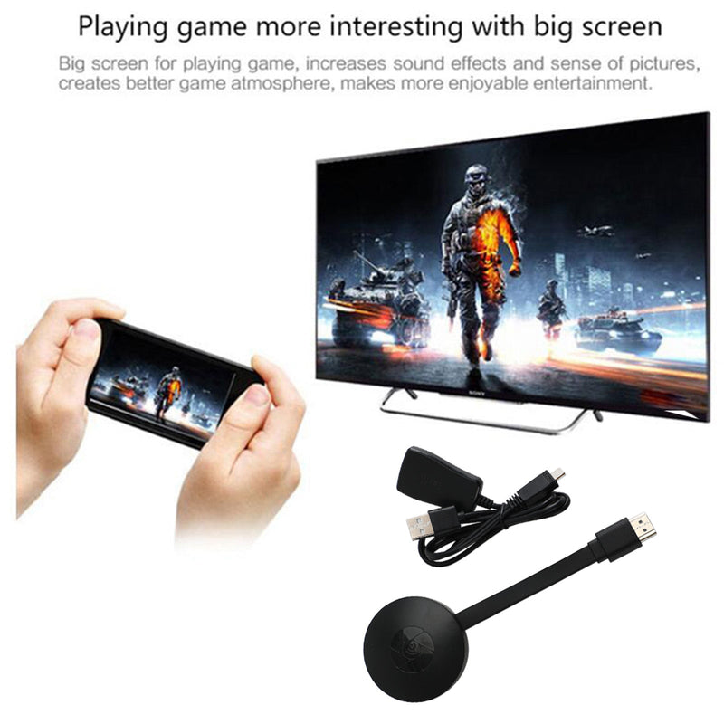 4K 1080P Wireless WiFi Display Dongle TV Stick HDMI G2 Adapter für IOS Android