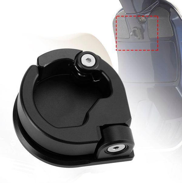 Gancho para casco Vespa Gts300 Gtv, soporte de almacenamiento con bloqueo rápido, accesorios Cnc