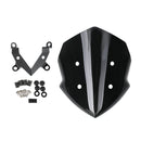 ABS 4mm Motorrad Windschutzscheibe Windschutzscheibe für Kawasaki Z125 2019-2020 Generic