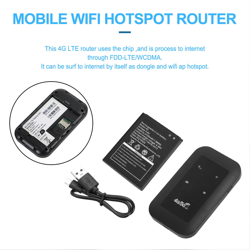 H806 4G LTE UMTS WCDMA Hotspot Roteador sem fio WiFi Modem de banda larga móvel