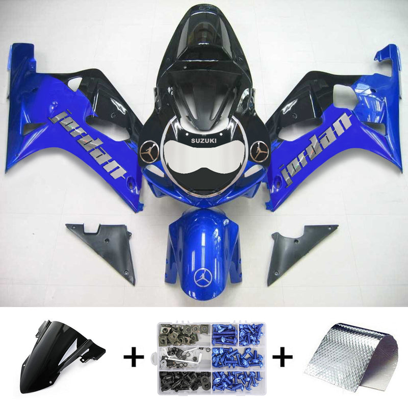 Suzuki GSXR750 2001-2003 kåpa set, kropp, plast, ABS