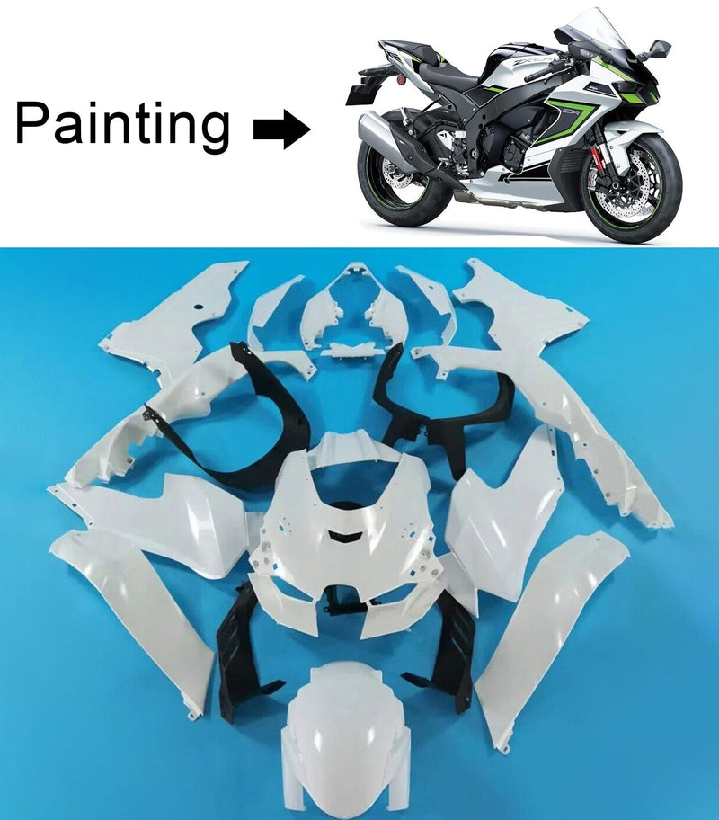 Kawasaki ZX-10R ZX10R 2021-2023 kåpa set kropp ABS