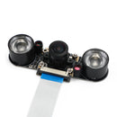 5 MP 130-220 grader nat infrarødt lys Vision kamera til Raspberry Pi 4B 3B+ 3B