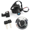 Tenningsbryter Drivstofflokk frølåsnøkkel for Honda XR125L 03-08 CLR125 1998