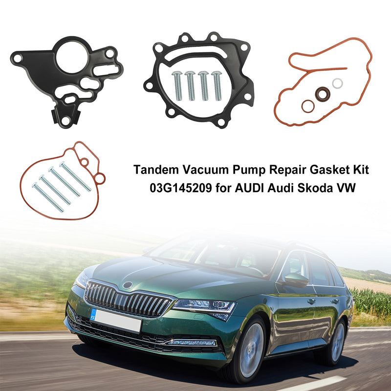 Tandem-Vakuumpumpen-Reparaturdichtungssatz 03G145209 für AUDI Audi Skoda VW Generic