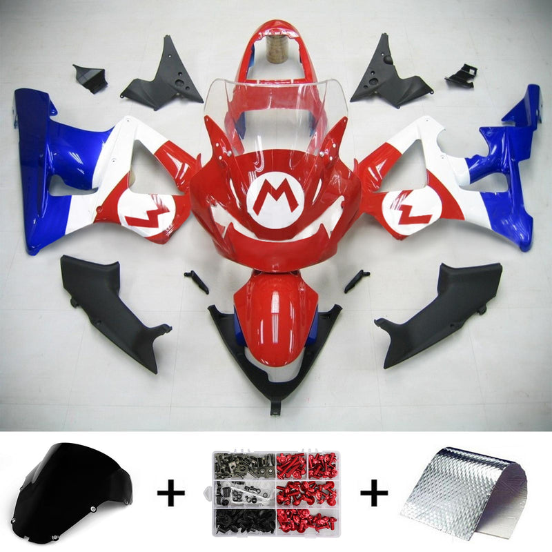 Honda CBR929RR 2000-2001 kåpa set kropp plast ABS