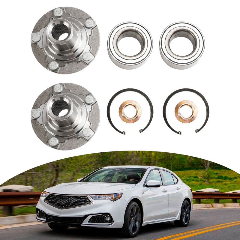 Acura TLX 2015-2019 2x framhjulsnavlagerset WH510118