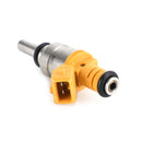 Pacote de 4 injetores de combustível 0K30E13250 adequados para Kia Rio 1.6L L4 2001-2005 FJ640 Genérico