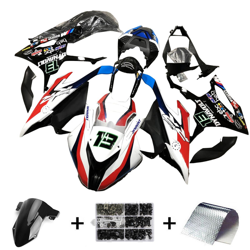 Amotopart BMW M1000RR S1000RR 2019-2022 Fairing Set Body Plast ABS