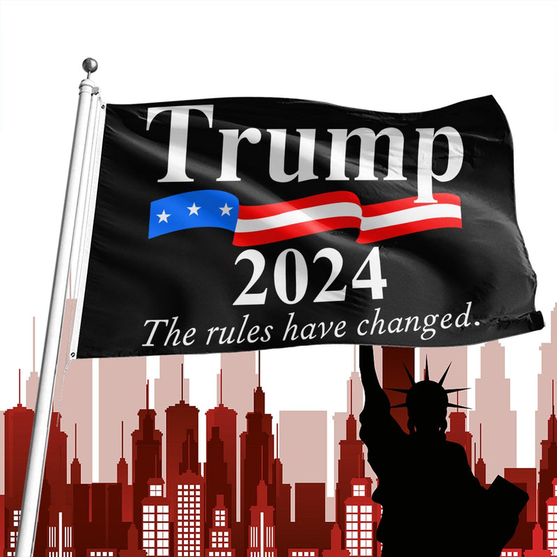 President Donald Trumps flagga 2024 Keep Make America Great MAGA 3x5FT-banner