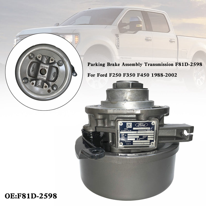 Ford F250 F350 F450 1988-2002 Transmisión del freno de estacionamiento F81D-2598