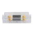 Terminal de tornillo de alta corriente del bloque del tenedor del fusible del audio del coche de ANL con el fusible multi A