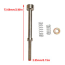 2X Vergaser-Umbausatz Leerlaufschraube Zündkerze passend für 90-06 Big Twin 27006-88