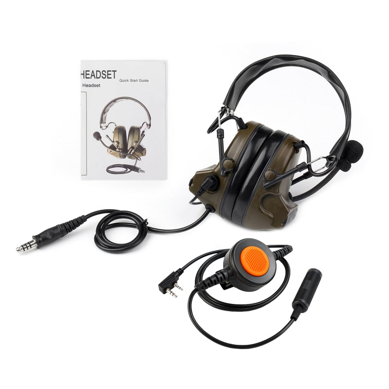 Z Tactical H50 Headset 6-Pin U94 PTT für Kenwood TH-D7 TH-F6 TH-K2 TH-21 TH-28