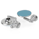 Håndspeil i aluminium 7/8"-1" Sølv Kort styreende 3" runde speil Generelt