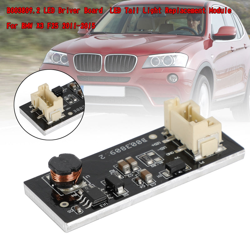 B003809.2Driver Board LED Rücklicht Ersatzmodul für BMW X3 F25 2011–2015 generisch