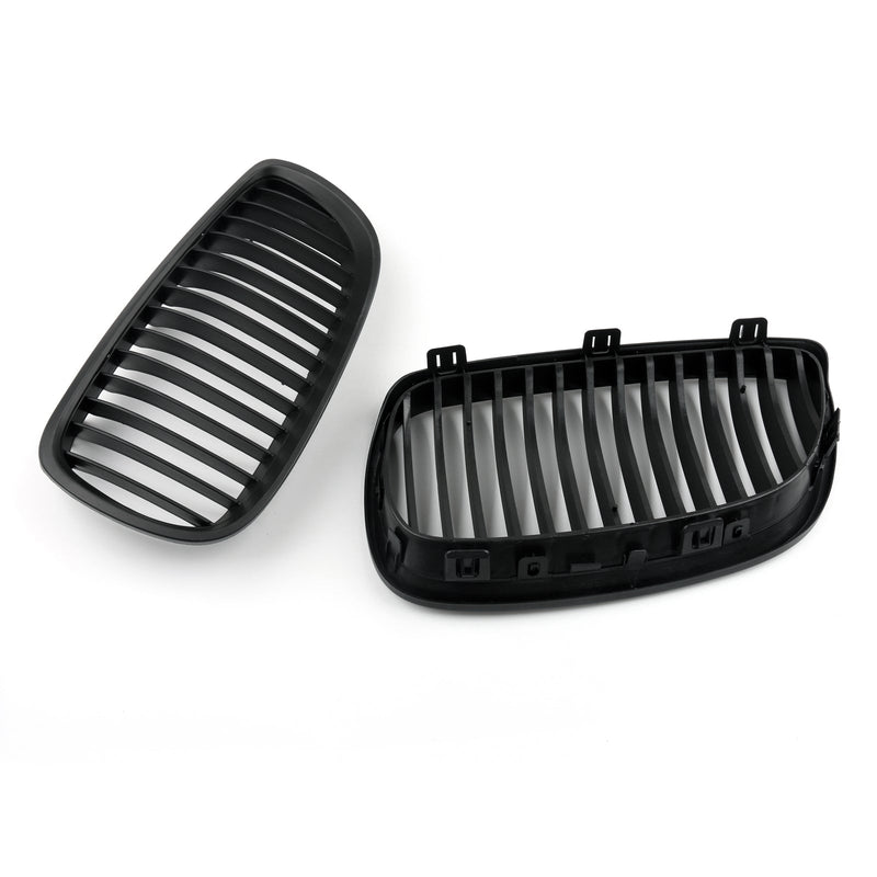 For 2006-2009 BMW E92 E93 2DR LCI Nyre Grill Mesh Matt Svart Generisk