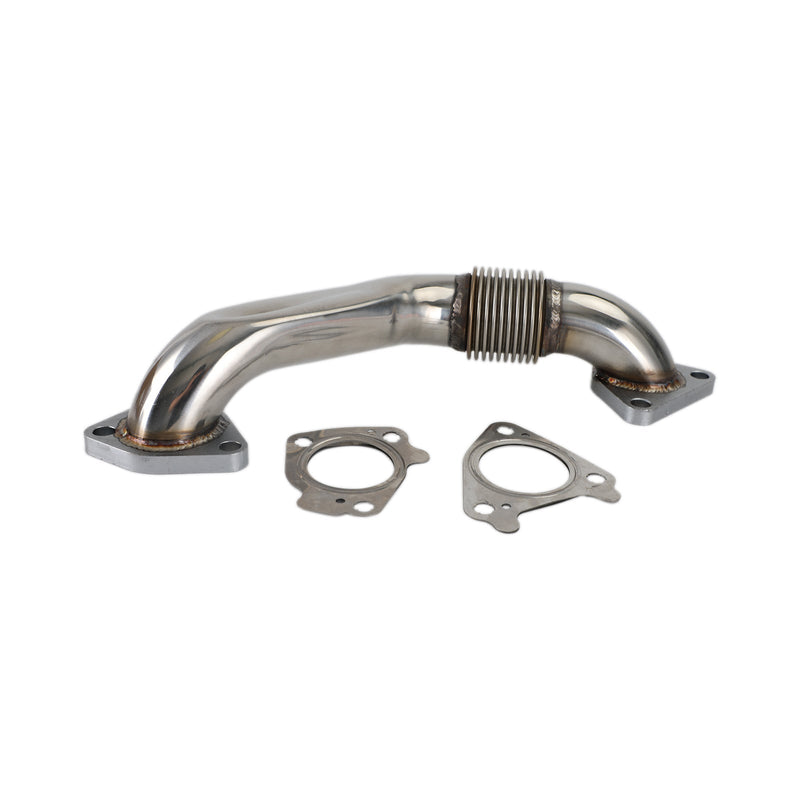 Eksosmanifold opp-rør med pakninger for LB7 LLY LBZ LMM LML 6.6L 2001-2016 Duramax Fedex Express