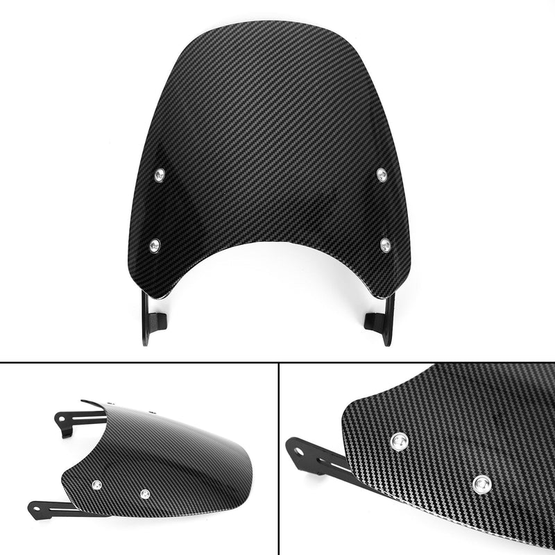 Pára-brisa de motocicleta ABS para Triumph Speed ​​​​Twin 1200 2019-2021 Genérico