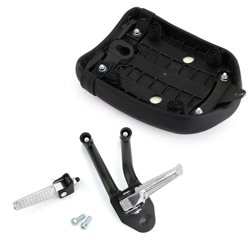 Kit asiento pasajero trasero y reposapiés para Honda Rebel 2017-2022 CMX 300 CMX 500